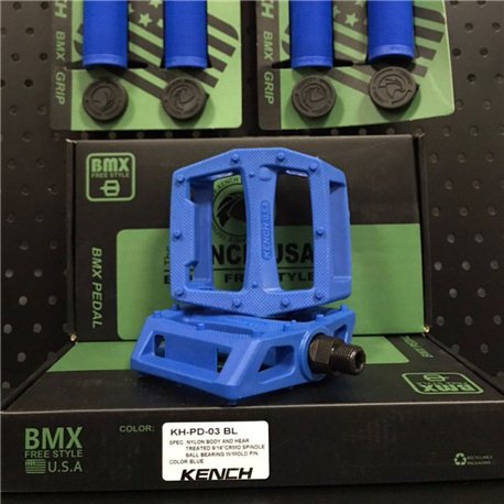 KENCH nylon PC blue pedals