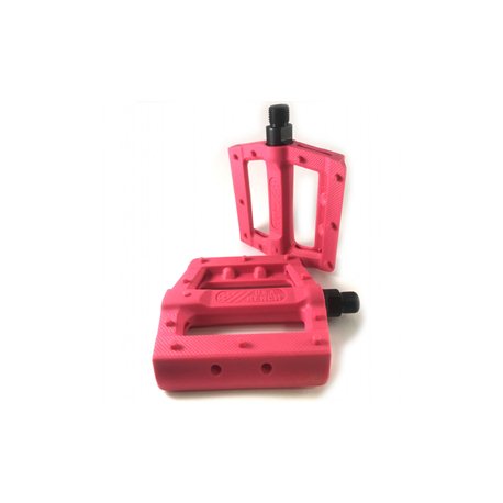 KENCH Slim nylon PC pink pedals