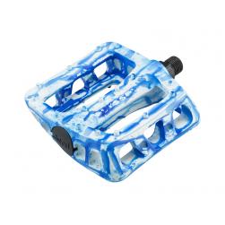 Odyssey Twisted PRO PC white with blue Swirl pedals