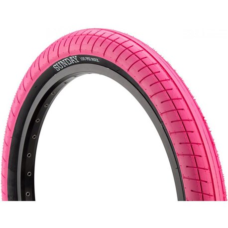 Sunday Street Sweeper 2.4 pink with black wall tire