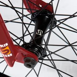 Велосипед BMX STOLEN SINNER FC 2020 21 LHD RoadKill красный с исчезающими брызгами