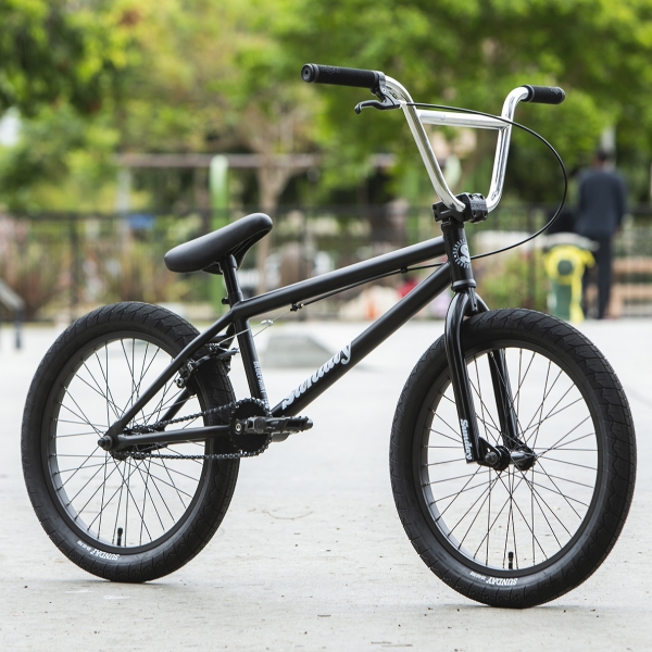 Велосипед BMX Sunday Blueprint 2020 20.5 матовый черный с хром