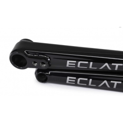 Eclat Tibia 165mm black BMX Cranks