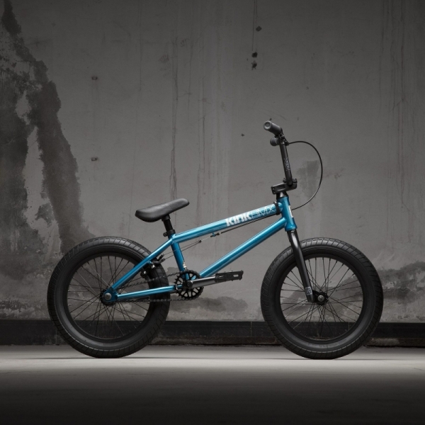 Велосипед BMX KINK Carve 16 2021 голубой