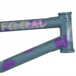 Рама BMX Federal Perrin ICS2 серо-фиолетовая 21